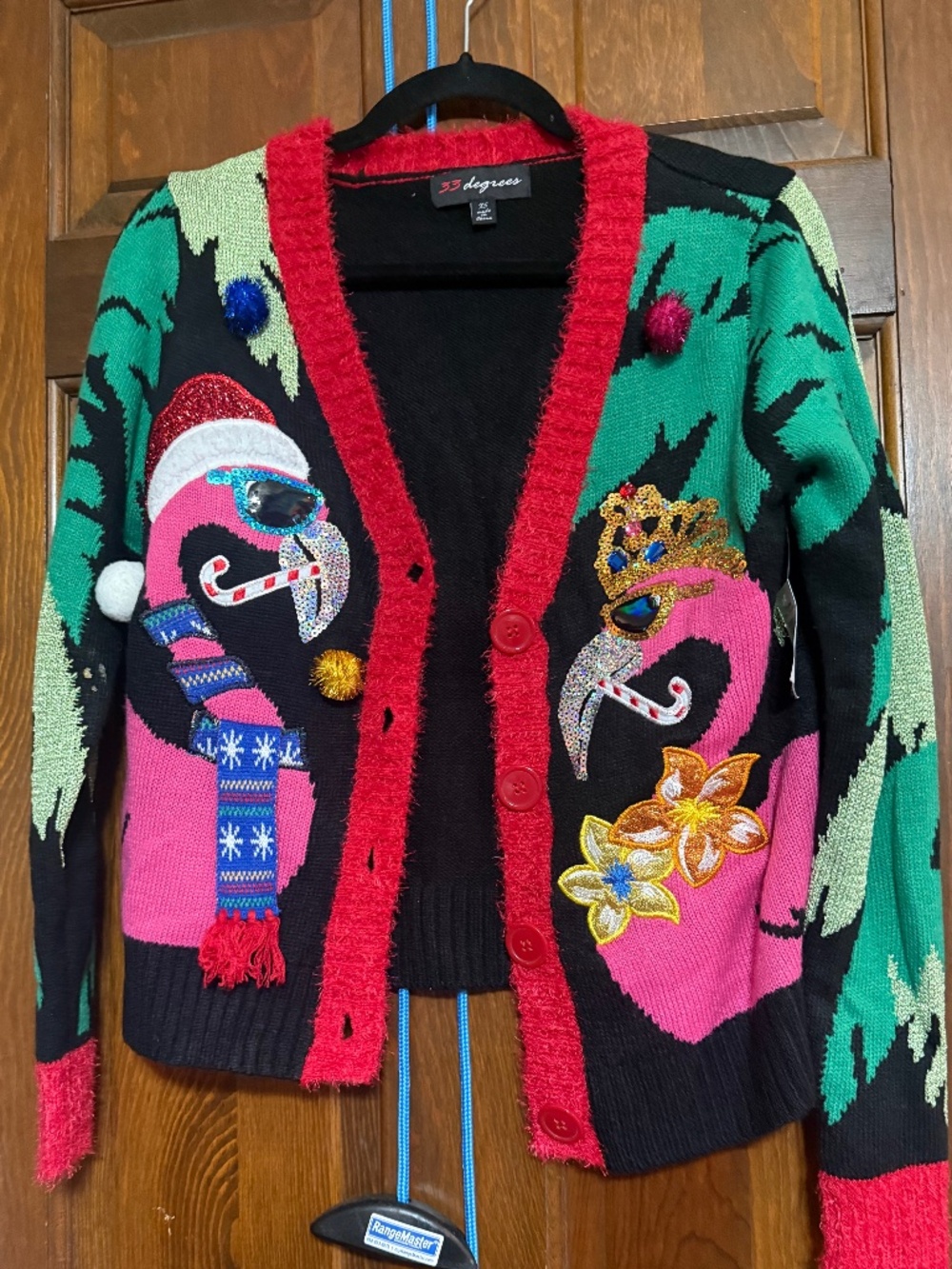 32 DEGREES UGLY CHRISTMAS SWEATER XS